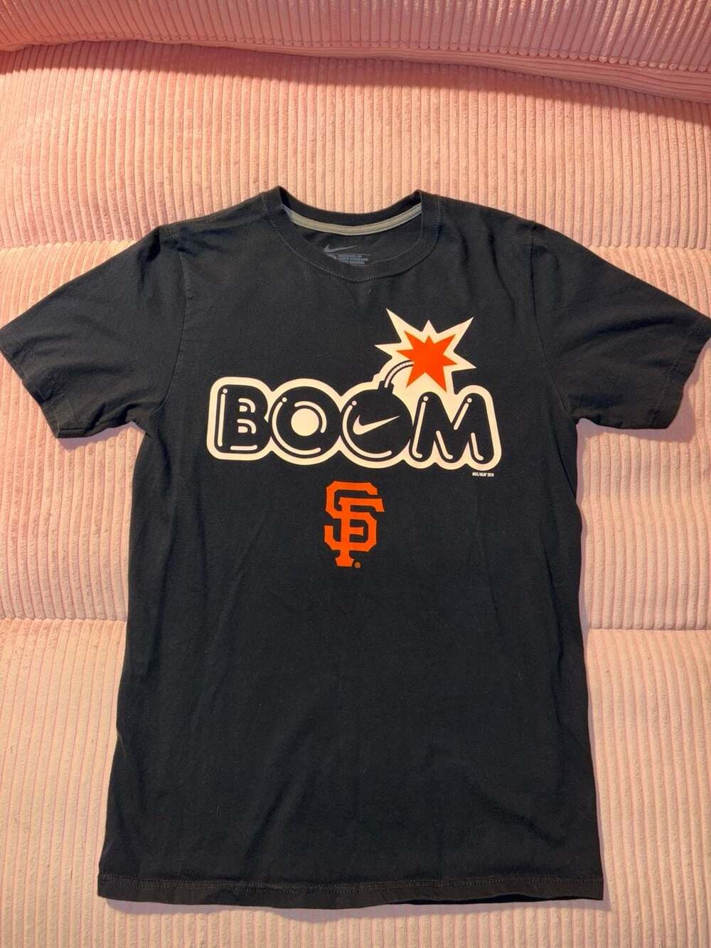 Nike San Francisco Giants MLB Boom Black T-Shirt